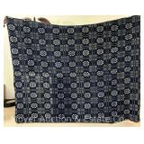 Antique Coverlet, See Photos for Hole and Wear, 88'x70'