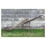 (2) Antique Push Cultivator