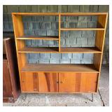 Mid-Century Modern Shelf, 41'x11'x46'h
