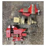 (4) Vises, Fuller, (2) Columbian and Other