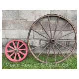 (2) Wagon Wheels, 19' and 40' Round