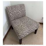 Upholstered Side Chair, Some Fraying to Corners