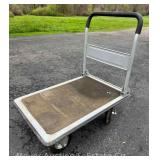 4-Wheel Moving Dolly, Pneumatic Tires, 24'x36' Bed