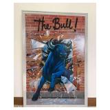Schlitz Malt Liquor 'The Bull' Tin Advertising Sign, 34'x23'