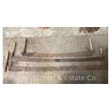 (3) Two Man Cross Cut Saws, 50'-70' Long