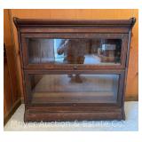 Gunn 2 Section Stack Book Case, with Top and Base, 34'w