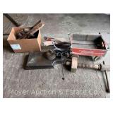 Cast Iron Counter Scale, Decorative Coca-Cola Wagon, Wood Block Planes, Etc.