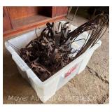 Large Group of Spring Traps and Wire Fur Stretchers