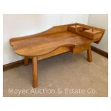 Cobbler's Bench Style Coffee Table, 36'x17.5'x17'h