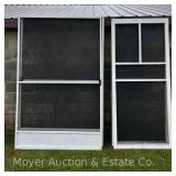 Garage Door Screens, Two Sizes