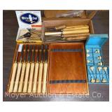 Group of Lathe Turning Tools, Some New