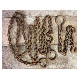 (3) Chocker Chains, 40'-96' Long