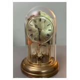 Kundo Anniversary Clock with Glass Dome, 6"h Overall