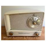 Westinghouse Mid-Century Modern Radio, Model H-318T5, 9"w