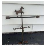 Horse Weathervane Topper, 26"h