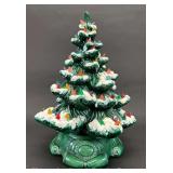 Vintage Ceramic Christmas Tree, 16"h