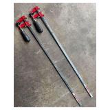 (2) Jet 36" Bar Clamps
