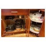 Contents of Kitchen: Pots and Pans, Storage Containers, Etc., See all Photos