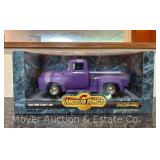 American Muscle Die-Cast Car: 1956 Ford Street Rod, 1/18 Scale, New in Box