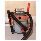 Ridgid 12 Gallon Wet/Dry Shop Vac