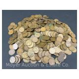 (500) Asst. Wheat Pennies