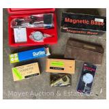 Group of Micrometers and Dial Indicators