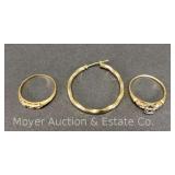 Group of Scrap 14k Yellow Gold, 1.9dwt.