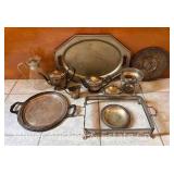 Group of Silver Plate