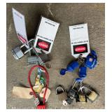 Group of Padlocks