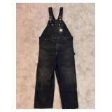 Carhartt Work Overalls, Size 38x28