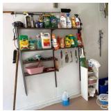 Contents of Garage: Long Handled Tools, Garden, Household, Etc.