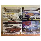 (4) Revell Model Kits, All Appear New