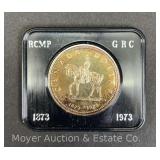 1973 Canadian Silver Dollar, Uncirculated