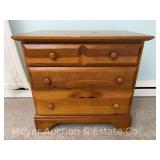 Vaughn Bassett 2 Drawer Nightstand, 26"x16"x25"h