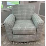 Side Chair, Swivels and Rocks, 36"w