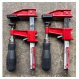 (2) Jet 6" Bar Clamps