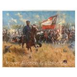 Civil War Lithograph Print: "Drive Them to Washington!" by Dan Troiani, Signed & #1,029 of 1,050