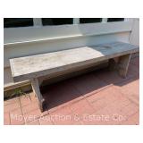 Bucket Bench, 56.5" Long
