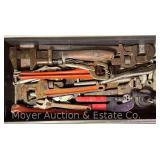 Group of Pliers and Wrenches