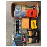Group of Asst. Drill Bits, Driver Bits, Etc.