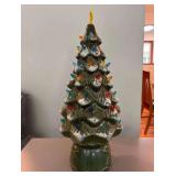 Ceramic Christmas Tree, 17"h