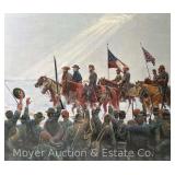 Civil War Lithograph Print: "Lee