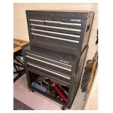 Craftsman Stacked Rolling Tool Chest, 2 Pieces, Contents Sell Separately, 27"w x 45"h Overall
