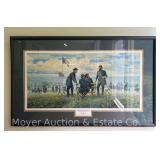 Civil War Lithograph Print: "I Will be Moving Within the Hour" by Mort Kunstler, Signed & 1408/1500