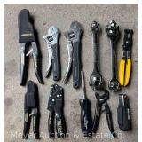 Group of Craftsman Pliers, Wrenches, Etc.