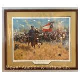 Civil War Lithograph Print: "Drive Them to Washington!" by Dan Troiani, Artist Signed and 1029/1050