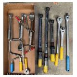 Group of Asst. Socket Wrenches, Torque Wrenches, Etc.