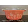 Pyrex Pink Gooseberry Casserole Dish, with Lid, 475