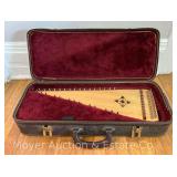 Unicorn Strings Bowed Psaltery, 1986, with Case