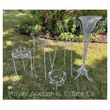 Group of Plant Stands, 10'-41'h